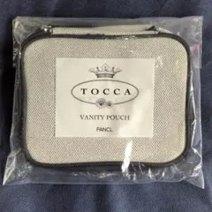 TOCCA トッカ ポーチ ホワイト×ブラック