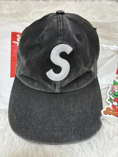 Pigment Print S Logo 6-Panel Black
