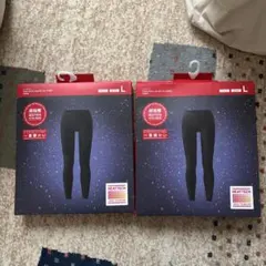 ユニクロ　ヒートテックウルトラウォームレギンス10分丈　ブラック