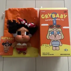 POPMART CRYBABY Vacation Mode On ①
