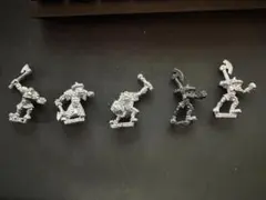 Warhammer Fantasy Marauder Orcs ミニチュア 5体