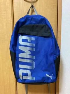PUMA 青黒 ロゴリュック