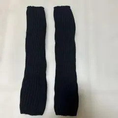 黒色 キッズ レッグウォーマー