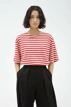 マーガレットハウエル ボーダー Tシャツ 半袖 カットソー サンスペルのサムネイル