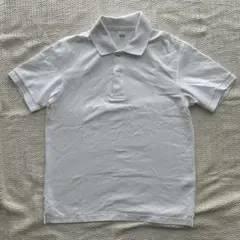 ポロシャツ ユニクロ UNIQLO 白 Tシャツ メンズ Lサイズ