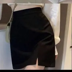 SHEIN タイトミニスカート ブラック