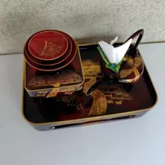 屠蘇器 輪島塗 松竹梅 三揃い - メルカリ