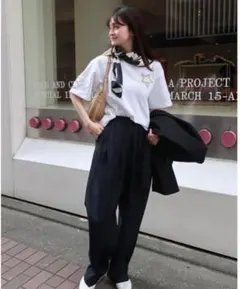 【タグ付き未使用】Bibiy.♡ビビィ　ROSETTE TEE フラワートップス TOPS｜Bibiy.