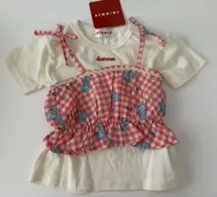 限定お値下げ！　スイマー Tシャツ　半袖 ビスチェ　キャミソール　95cm