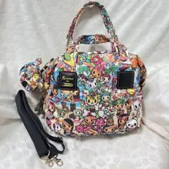 希少tokidoki xLeSportsacハンドバッグ ハワイ　2wayバッグ