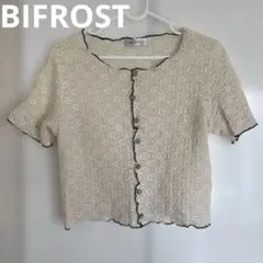 【送料無料】BIFROST 半袖カットソー　総レースのサムネイル