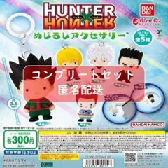 HUNTER×HUNTER めじるしアクセサリー　全５種セット　ガチャ