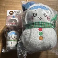 【ちいかわ】エニマイくじ　3点セット　ハチワレ　ちいかわ