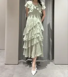 dazzlin バリエフルイドワンピース