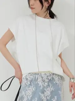 【美品】GALLARDAGALANTE ガリャルダガランテ コクーンTシャツ