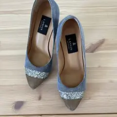 LANVIN デニム パンプス 23cm