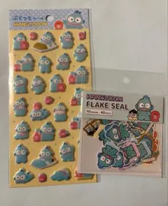 【国内正規品】新品⭐︎サンリオ⭐︎ハンギョドン⭐︎ぷくっとシール⭐︎フレークシール②タコ