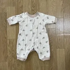 新生児ロンパース　くま柄