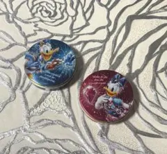 ディズニー缶 2個セット　ドナルド　デイジー　15周年