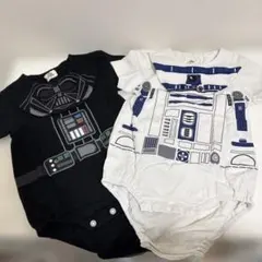 ダース・ベイダー＆R2-D2ロンパース 80cm