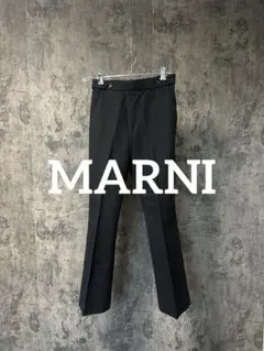 MARNI Wool Stitch Slacks Pants