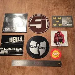 ヒップホップ　ステッカー　まとめ売り！wu-tang-clan 非売品　など！