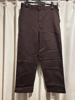 ブラウン ワークパンツ