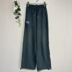 UNIFREE　ユニフリー　スウェット　カジュアルパンツ　鬼滅　炭治郎柄　L