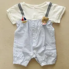 cottoli 半袖　ロンパース　60〜70cm