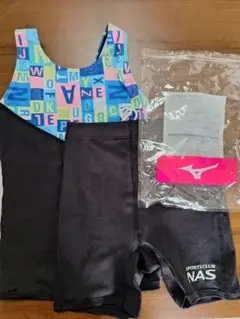 NAS 水着 タンクトップ＆ショートパンツ セット　XSサイズ