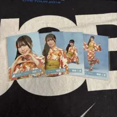 日向坂46 鶴崎仁香 2026年浴衣 生写真 4種コンプ