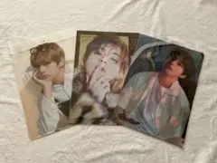 BTS V テヒョン クリアファイル 3枚セット