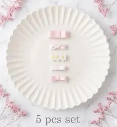 《ヘアクリップ》ヘアピン　キッズ　ベビー　ヘアアクセ　ギフト　ピンク系