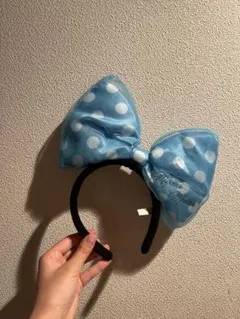 ミニーマウス デカリボン　カチューシャ