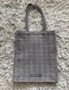 Francfranc フランフラン　ロゴトート　トートバッグ　グレー