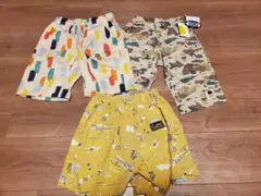 新品タグ付き　ハーフパンツ　moujonjon 3点セット　男の子110