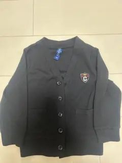 西松屋　ブラック カーディガン 100