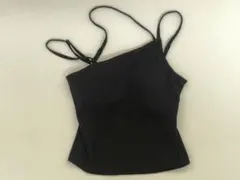 Chico アシメデザインパット付きキャミ ブラック Fのサムネイル
