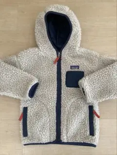 patagonia ボアジャケット クリーム色