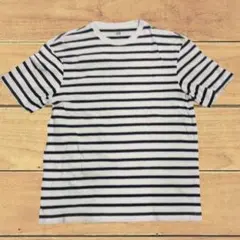 H&M ボーダー Tシャツ ホワイト×ブラック Sサイズ