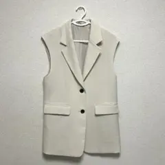 GU オーバーサイズテーラードベスト