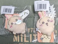ちいかわ　うさぎだらけくじ　ぬいぐるみバッジ　2個セット【新品未使用】
