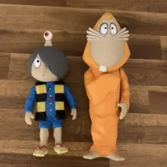ゲゲゲの鬼太郎 ねずみ男 ソフビ 当時物 1985年 - メルカリ