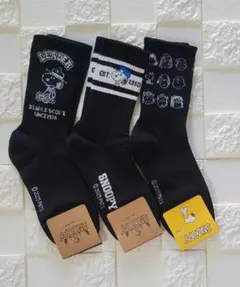 SNOOPY靴下3足セットのサムネイル