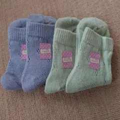 アクリル混紡ソックス 22〜24cm 4足セット