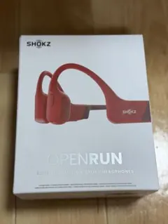 SHOKZ OpenRun Red S803 骨伝導イヤホン Shokz（ショックス） (新色追加)Shokz OpenRun オープンラン S803 骨
