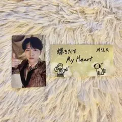 M!LK 吉田仁人トレカ ステッカー 好きすぎて滅 爆裂愛してる