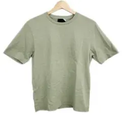 ATON　エイトン　コットン　半袖Tシャツ　カーキのサムネイル