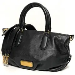 ✨極美品✨ MARC JACOBS レザー 2wayバッグ ブラック Y2K