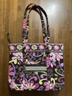 【VERABRADLEY 】ベラブラッドリー　花柄キルティングトート